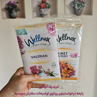 پک 2 عددی خوشبو کننده و ضد بید کمد ولناکس wellnax مناسب کمد لباس، حوله و رخت خواب