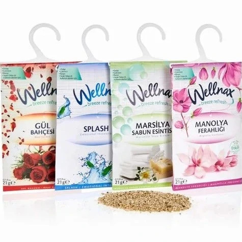 خوشبو کننده و ضد بید کمد ولناکس wellnax مناسب کمد لباس، حوله و رخت خواب مدل SPLASH
